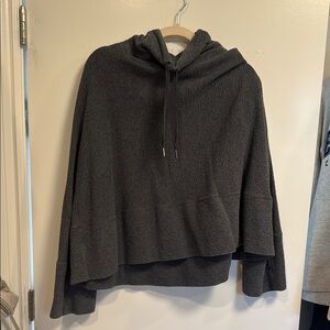 Lululemon Athletica Black Cowl Neck Sweater